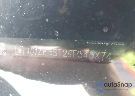 2016 Chevrolet Malibu 1Lt из США, поврежденный, VIN 1G1ZE5ST2GF343874